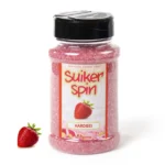 Suikerspinsuiker Aardbei, 3 x strooibussen á 400 gram